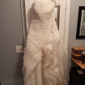 Off white wedding dress